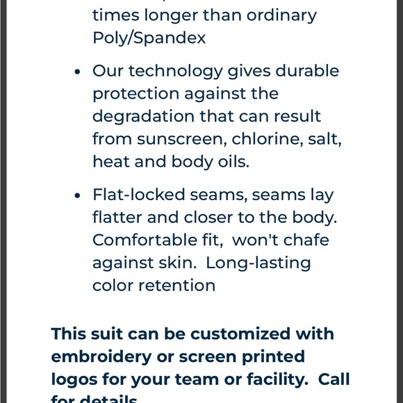 Rise Athletics Women’s Swimsuit - Picture 4 of 5